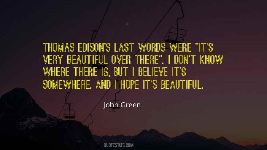 Quotes About Thomas Edison #1480273