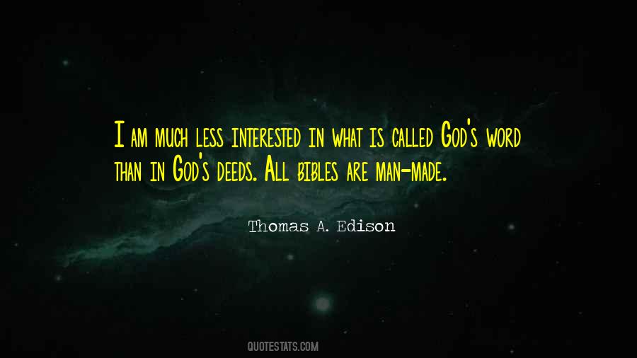 Quotes About Thomas Edison #7415