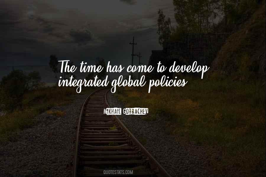Time Has Come Quotes #1826448