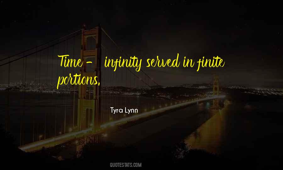 Time Infinity Quotes #1151815