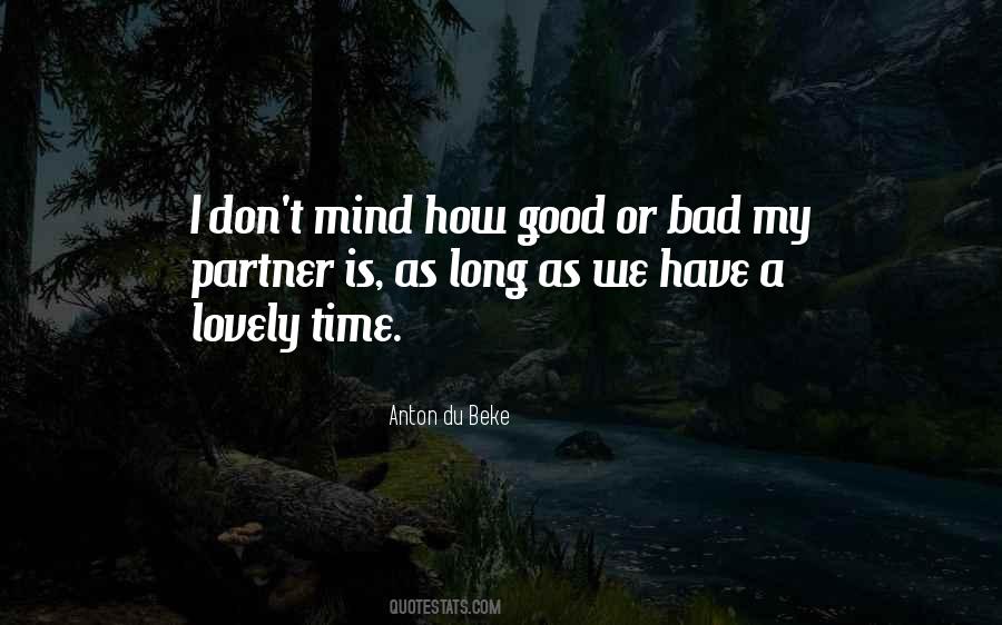 Time Is Bad Quotes #156228