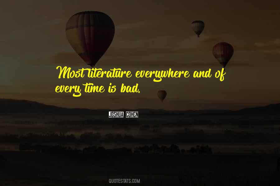 Time Is Bad Quotes #698785