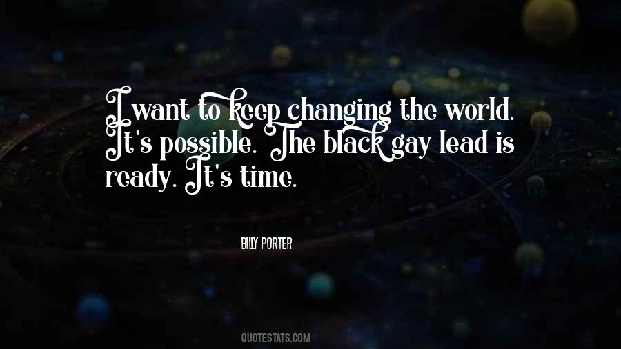Time Is Changing Quotes #873250