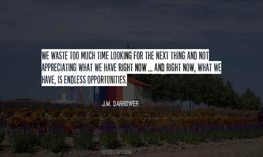 Time Is Endless Quotes #293517