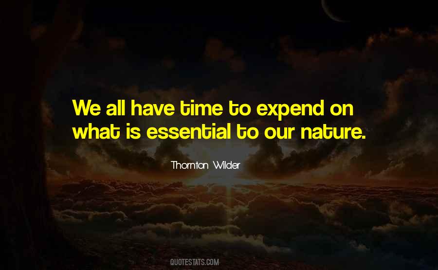 Time Is Essential Quotes #1443405