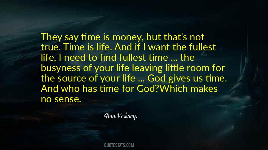 Time Is Life Quotes #1012619