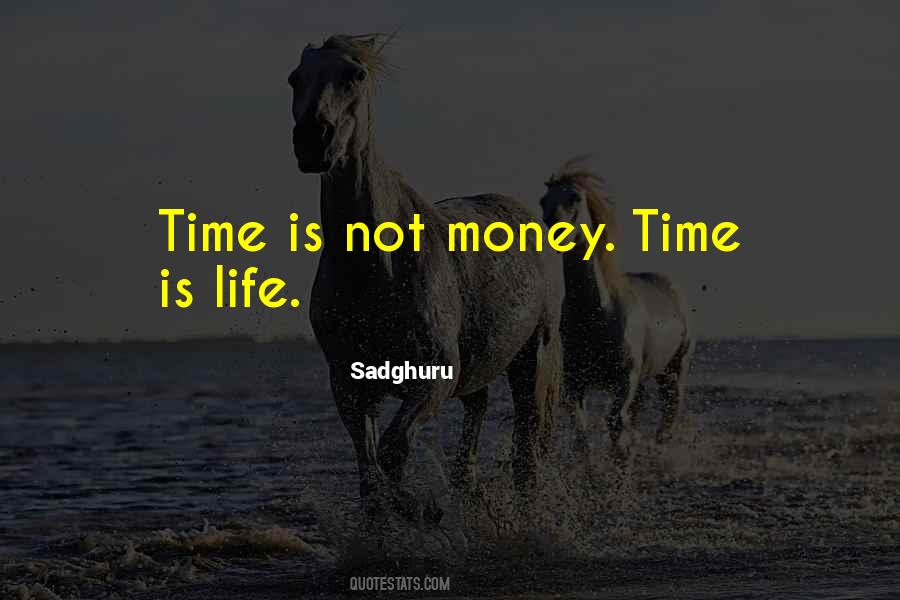 Time Is Life Quotes #1459301