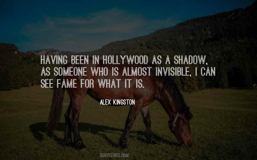 Quotes About Alex Kingston #1091813
