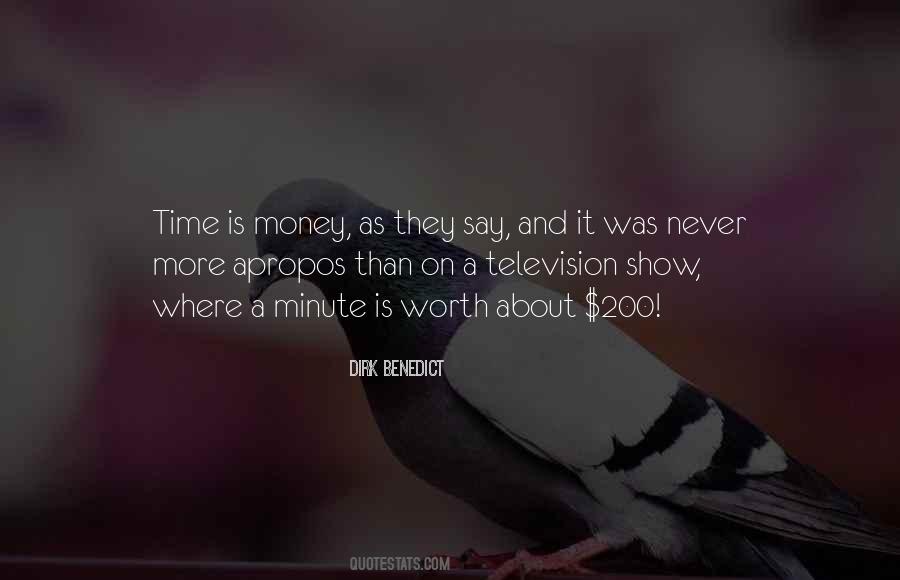Time Is Money Quotes #12865