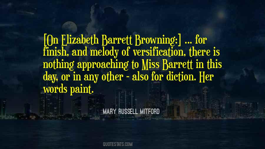 Quotes About Elizabeth Barrett Browning #96323
