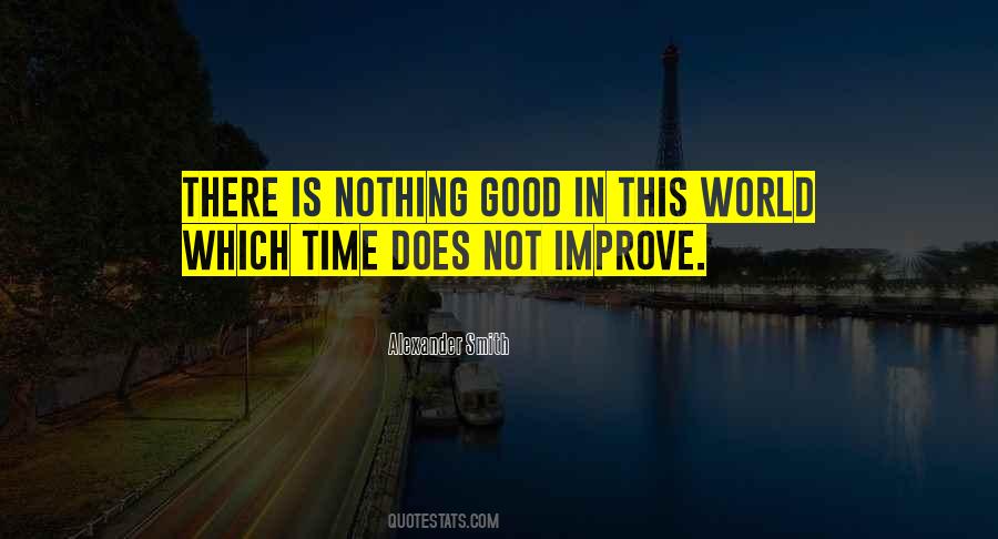 Time Is Nothing Quotes #154675