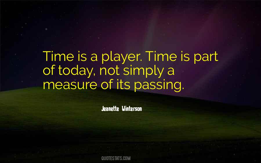 Time Is Passing Quotes #332646