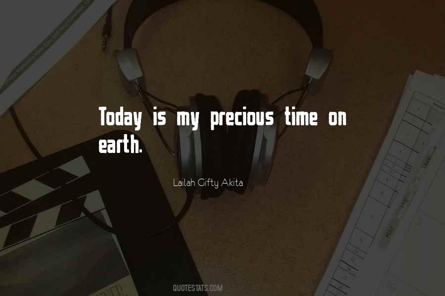 Time Is Precious Love Quotes #525765