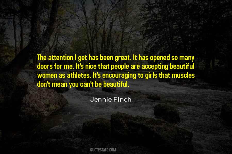 Quotes About Jennie Finch #705136