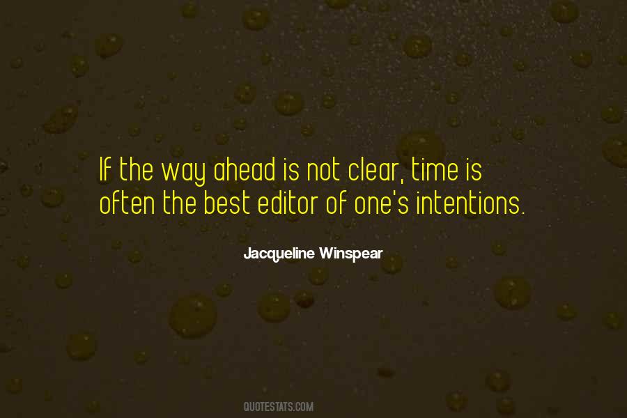 Time Is The Best Quotes #106936