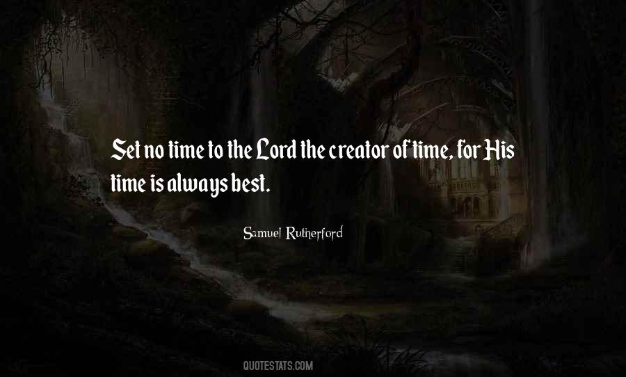 Time Is The Best Quotes #27251
