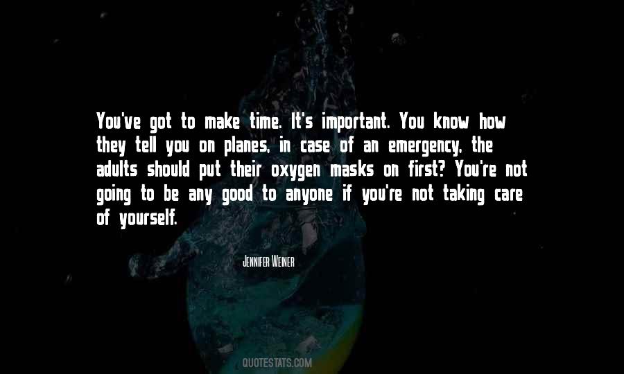 Time Is Very Important Quotes #121804