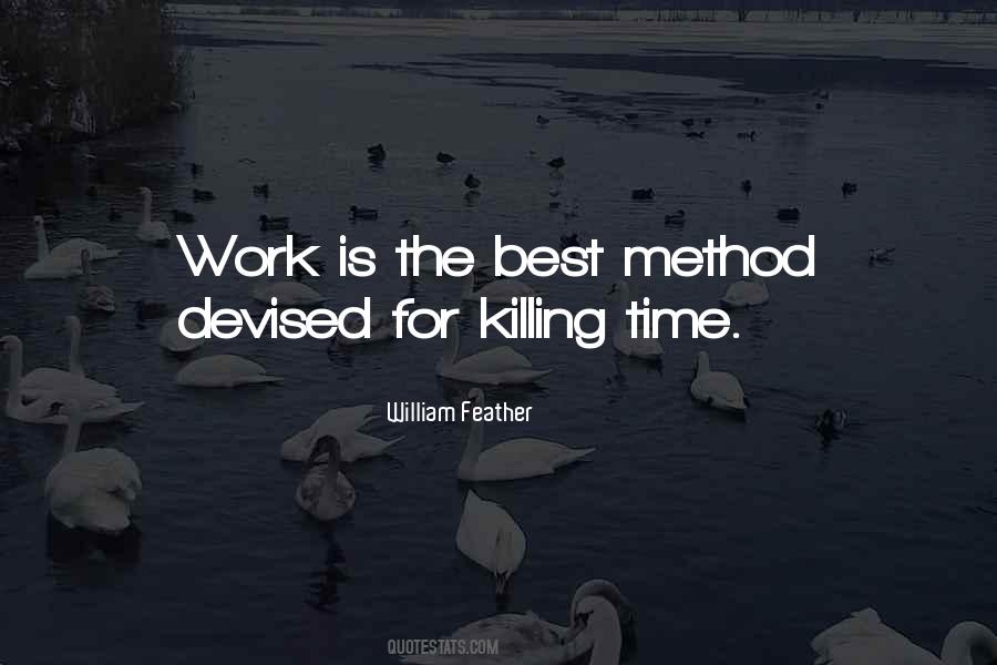 Time Killing Quotes #432984