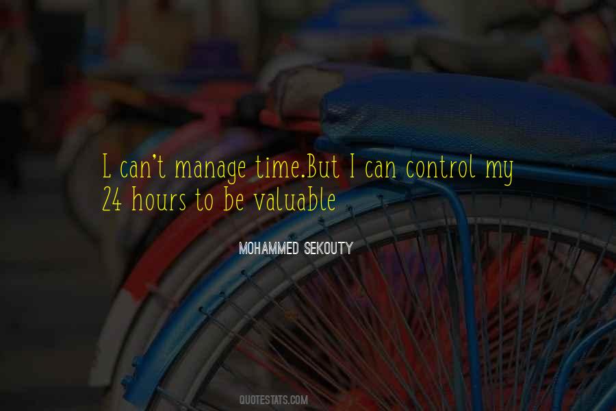 Time Manage Quotes #430451
