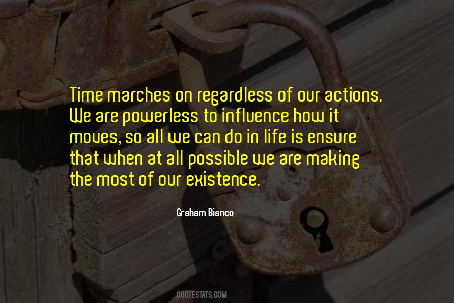 Time Moves Quotes #602280