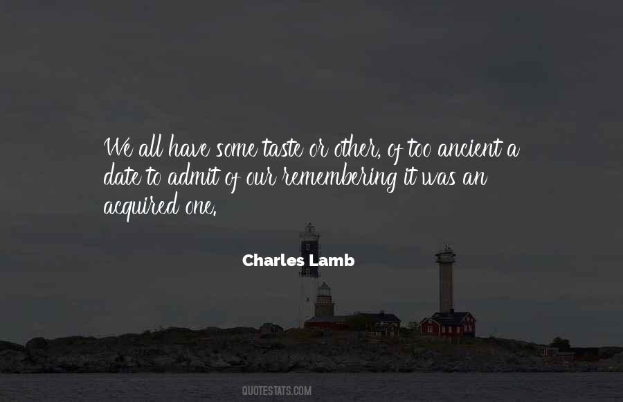 Quotes About Charles Lamb #304173