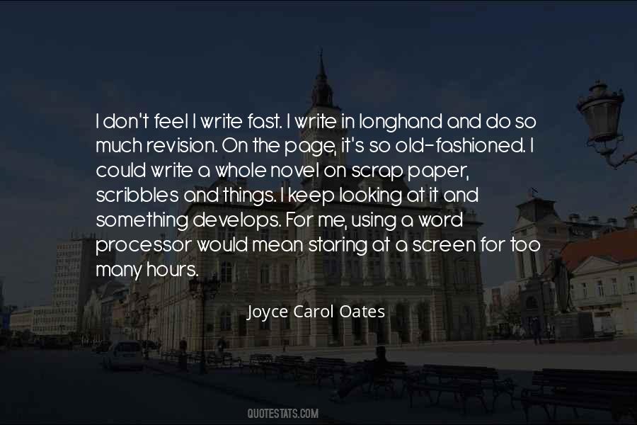 Quotes About Joyce Carol Oates #283773