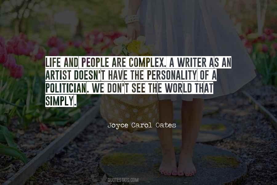 Quotes About Joyce Carol Oates #41267