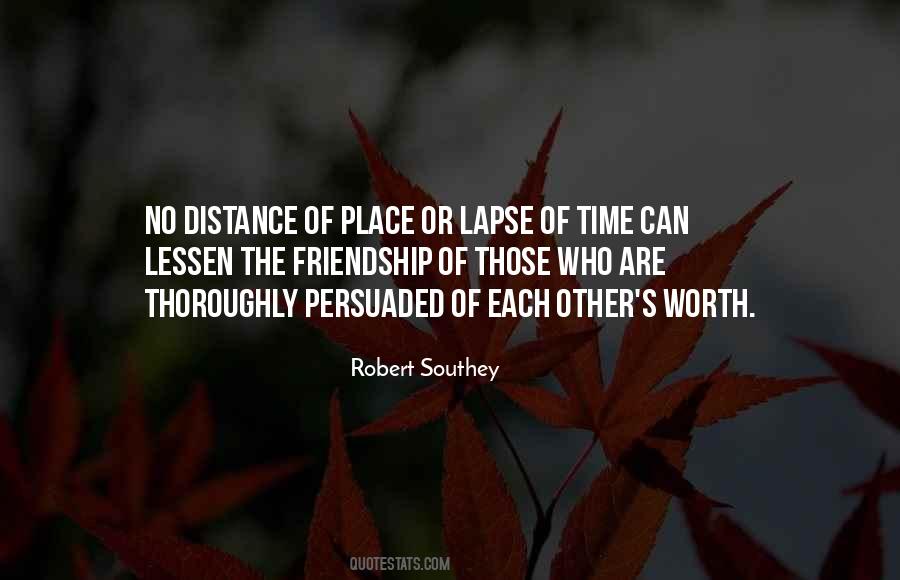 Time Nor Distance Quotes #12257