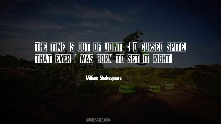 Time Out Of Joint Quotes #1329578
