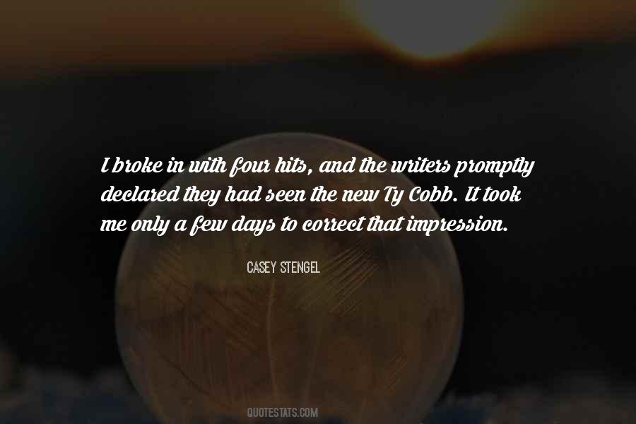 Quotes About Ty Cobb #1036442
