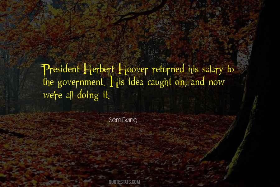 Quotes About Herbert Hoover #993848