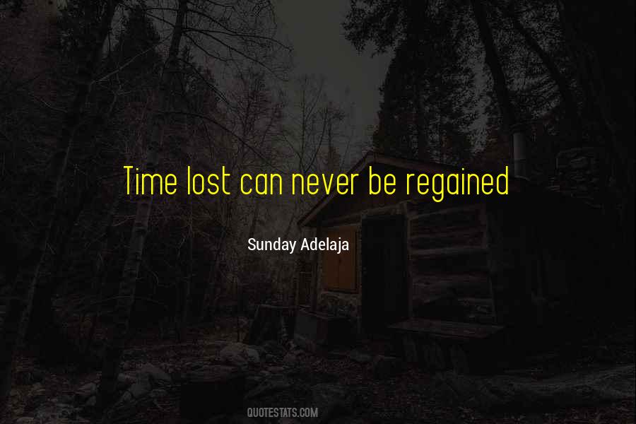 Time Regained Quotes #438490