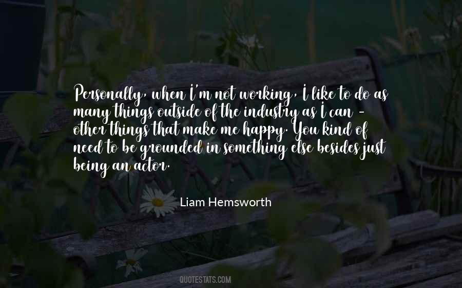 Quotes About Liam Hemsworth #1080568