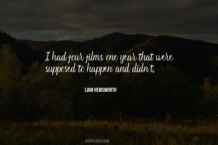 Quotes About Liam Hemsworth #1260790