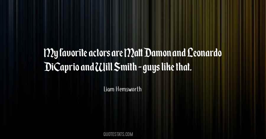 Quotes About Liam Hemsworth #1877334