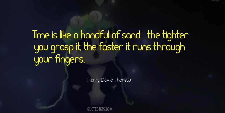 Time Sand Quotes #1561631