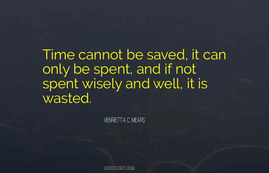 Time Saved Quotes #549925