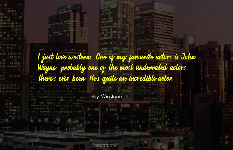 Quotes About John Wayne #279244
