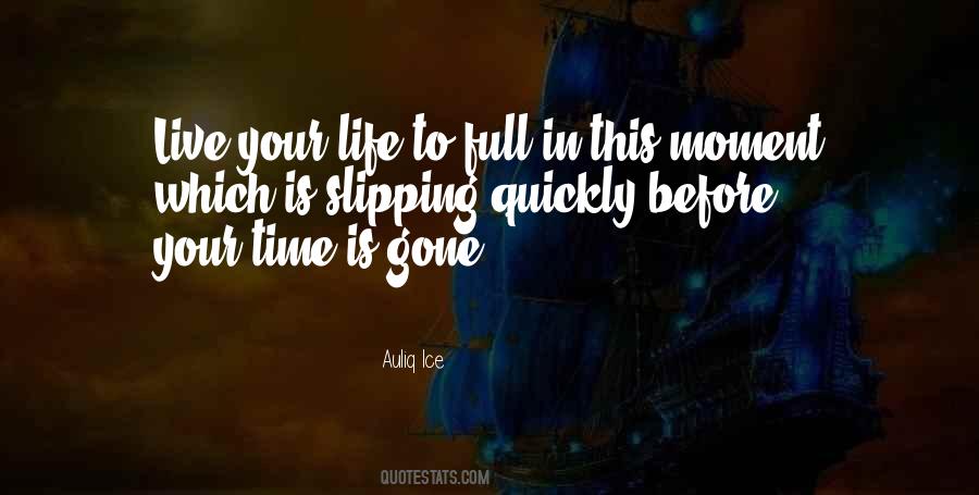 Time Slipping Quotes #903247