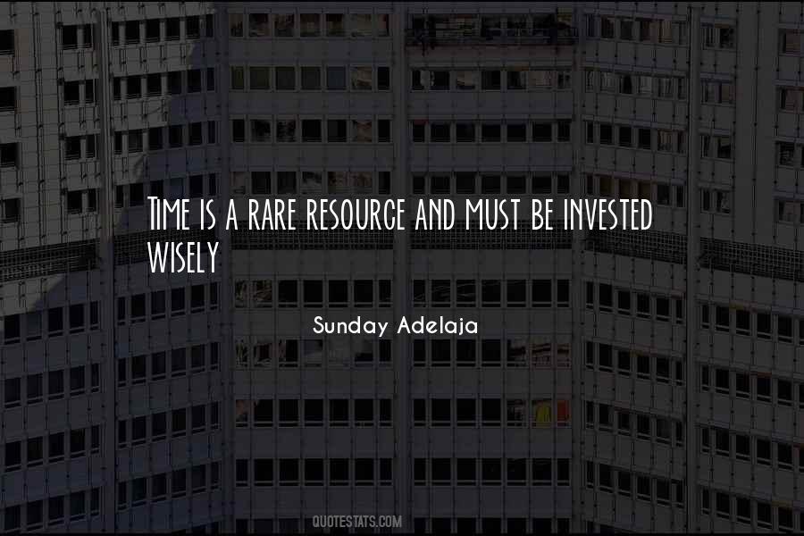 Time Spent Wisely Quotes #1056049