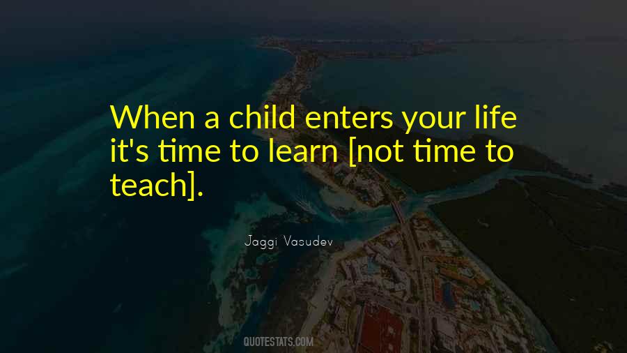 Time Teach Quotes #303211
