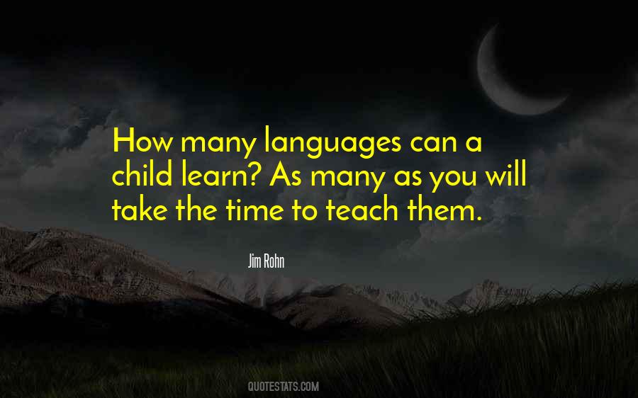 Time Teach Quotes #650029