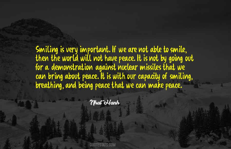 Quotes About Being At Peace With The World #1149192