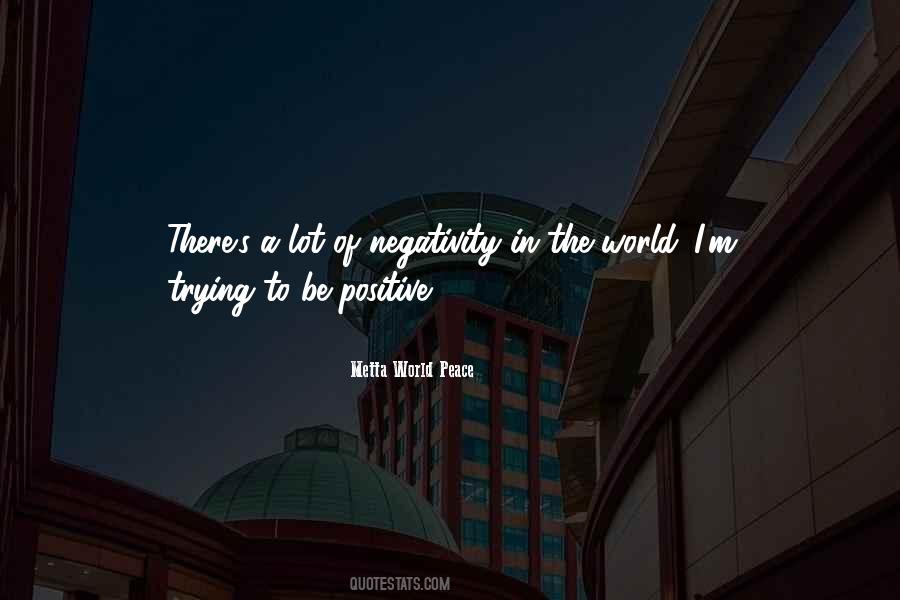 Quotes About Being At Peace With The World #505417