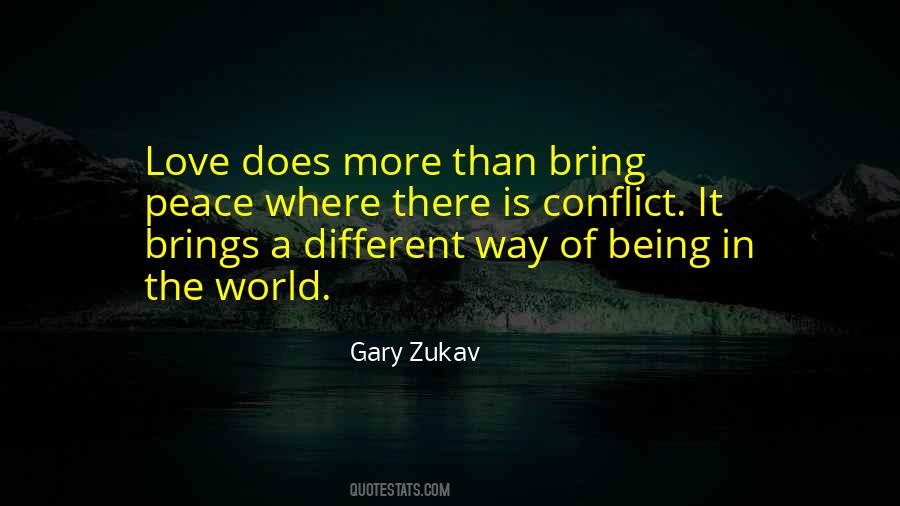 Quotes About Being At Peace With The World #752842