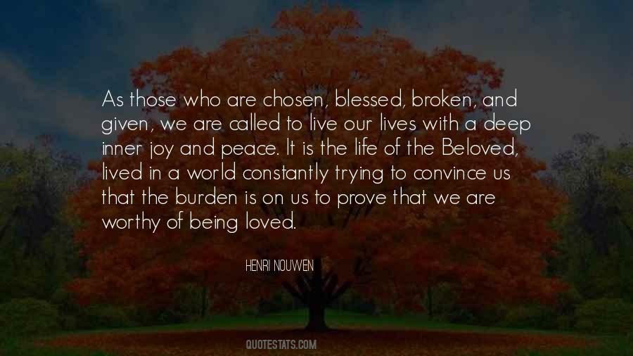 Quotes About Being At Peace With The World #757005