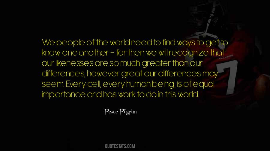 Quotes About Being At Peace With The World #796424