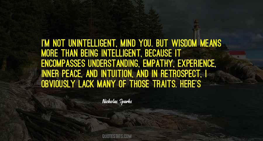 Quotes About Being At Peace With Yourself #69718