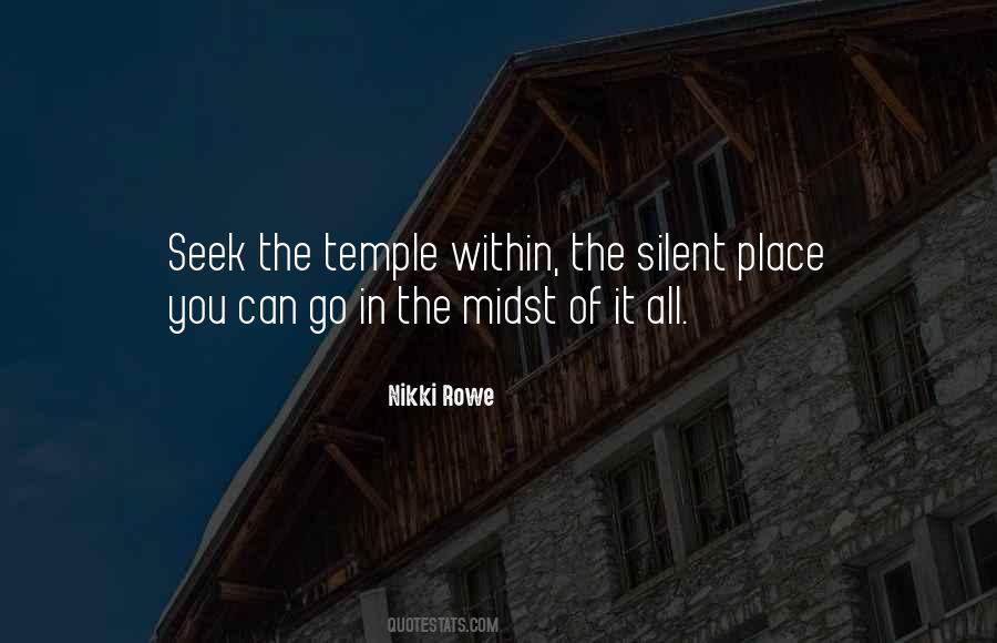 Quotes About Being At Peace With Yourself #99307