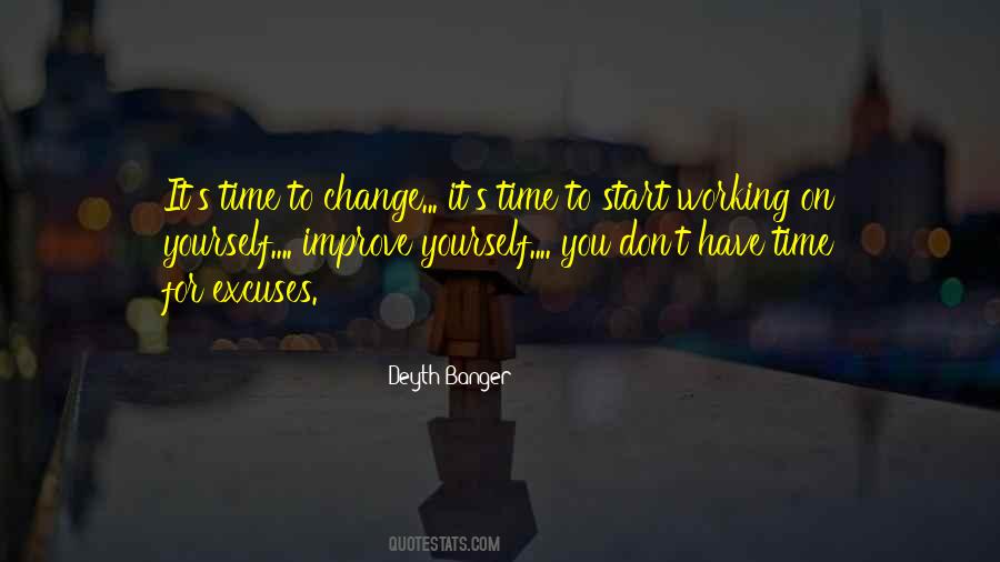 Time To Change Quotes #1323596